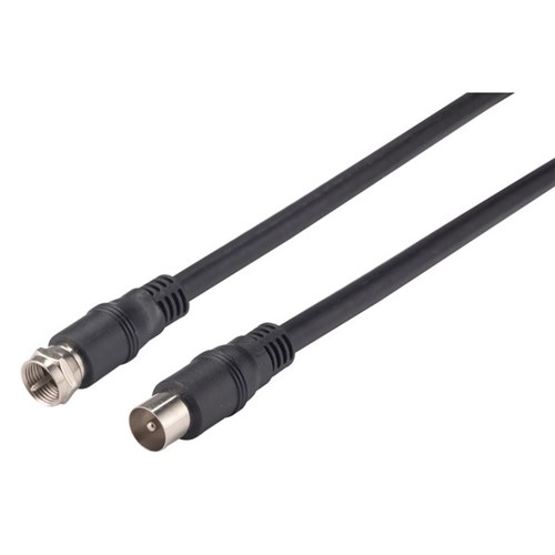 Dynamix RF PAL Male to F-Type Male Coaxial Cable 2m