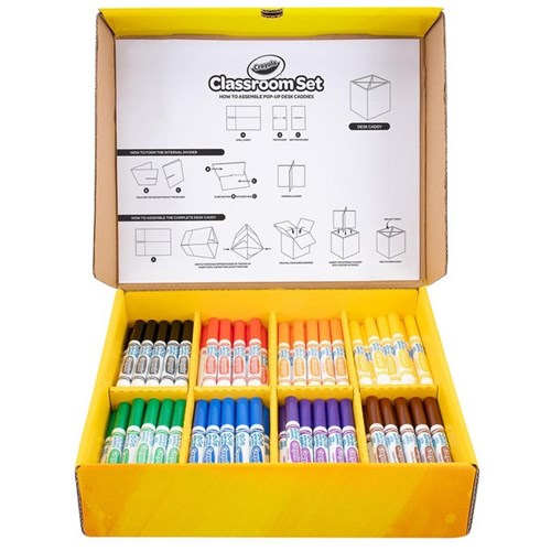 Crayola Broadline Markers Classroom Set, Pack of 120