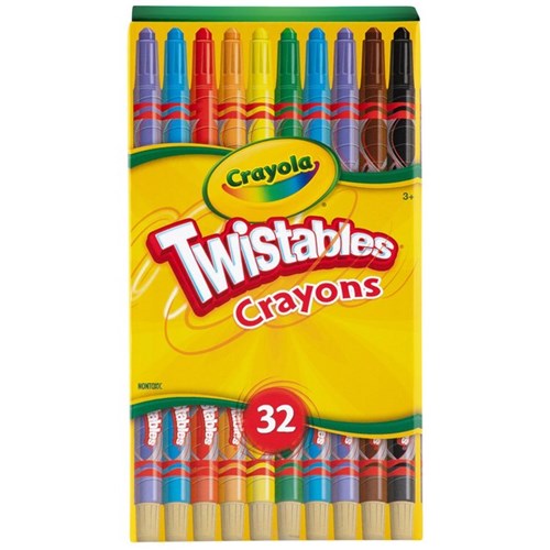 Crayola Twistables Crayons, Pack of 32