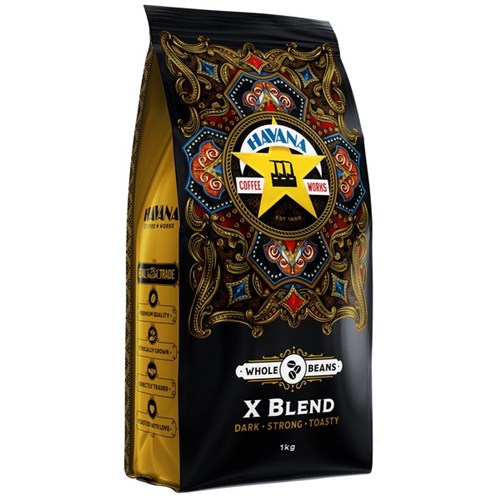 Havana X Blend Coffee Beans 1kg 
