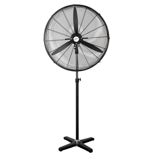 Nero Industrial Pedestal Fan 750mm Black