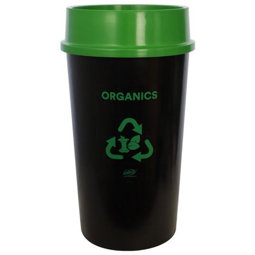 Sabco Recycling Station Organics Bin 60L Green