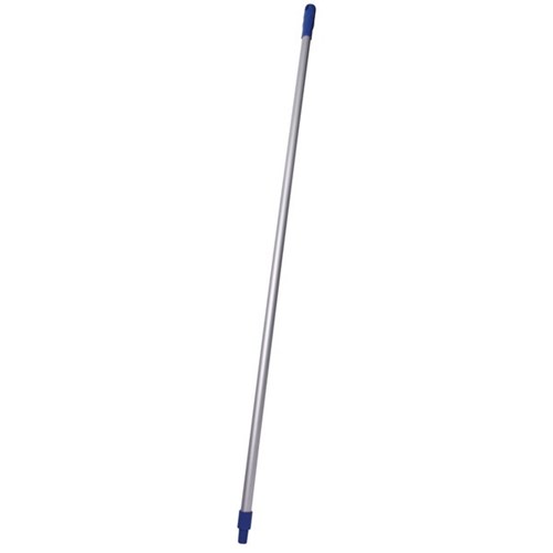 Sabco Universal Thread Aluminium Rib Mop Handle Blue 1.45m