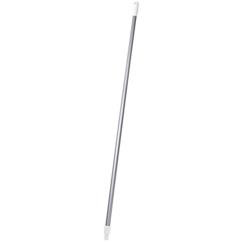 Sabco Universal Thread Aluminium Rib Mop Handle White 1.45m