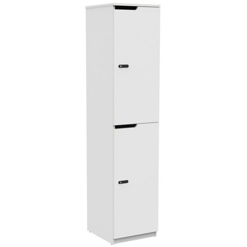 Knight Cubit 2 Door Locker White