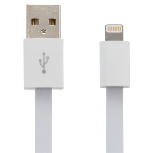 Moki Lightning SynCharge Cable White 900mm