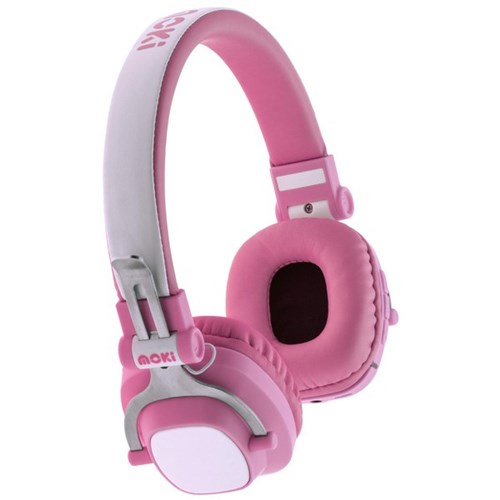 Moki EXO Kids Wireless Headphones Pink