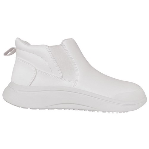 Paraflex Slip On Safety Boots Soft Collar Size 5 White