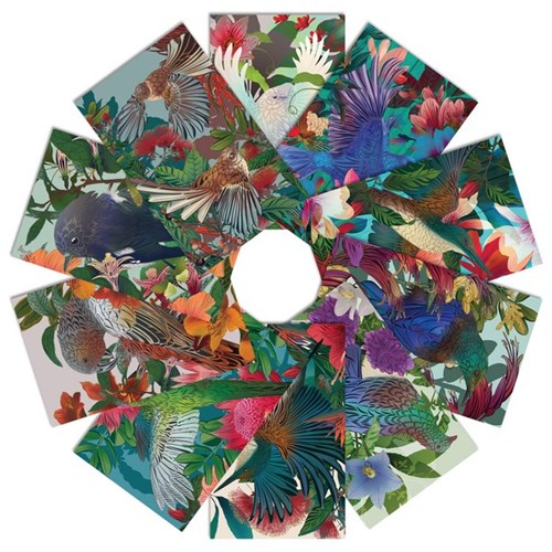 FLOX Standard Greeting Cards & Envelopes Assorted Designs, Pack of 10