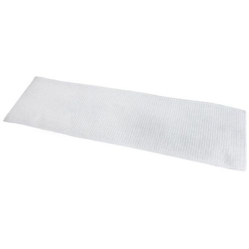 Sabco Ultraclean Microfibre Disposable Flat Mop Pads White, Pack of 25