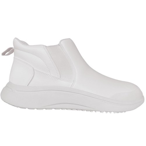 Paraflex Slip On Safety Boots Soft Collar Size 10 White