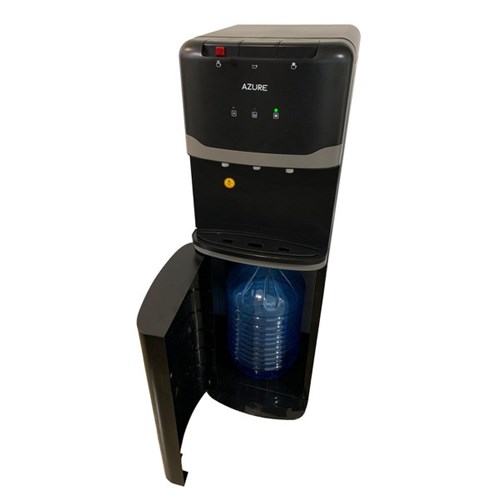 Azure Floor Standing Concealed Water Cooler and Heater Black