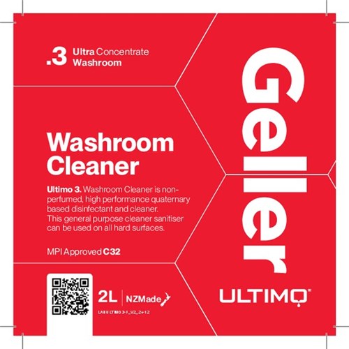Geller Ultimo 3 Washroom Cleaner 2L