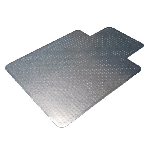 Advance Matting Underlay PVC Chair Mat Keyhole With Spikes 900x1200mm Clear