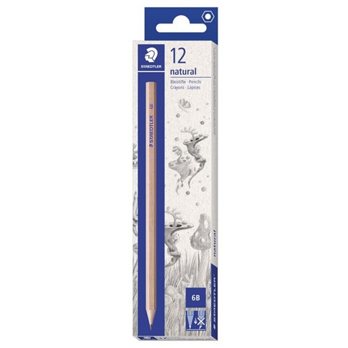 Staedtler 6B Graphite Pencil, Pack of 12