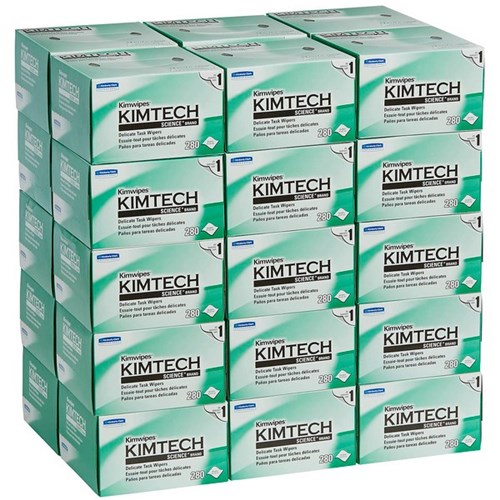 Kimtech Science® 31420 Kimwipes®, Carton of 30 Boxes of 280