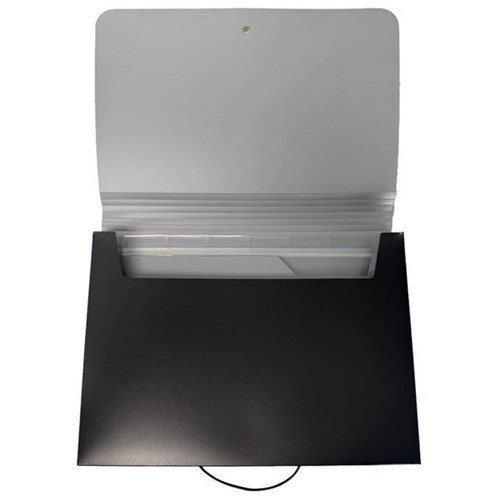 FM New Gen A4 Expanding Case File Gunmetal Black