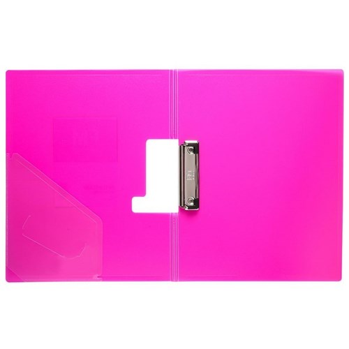 FM Vivid A4 Side Opening Clipboard Pink