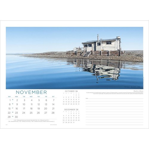 Easy2C Wall Calendar 2026 Art Of Michelle Bellamy