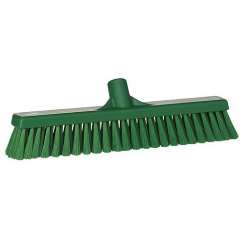 Vikan Floor Broom Head Medium 400mm Green