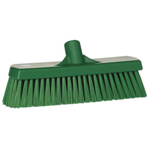 Vikan Floor Broom Head Medium 300mm Green