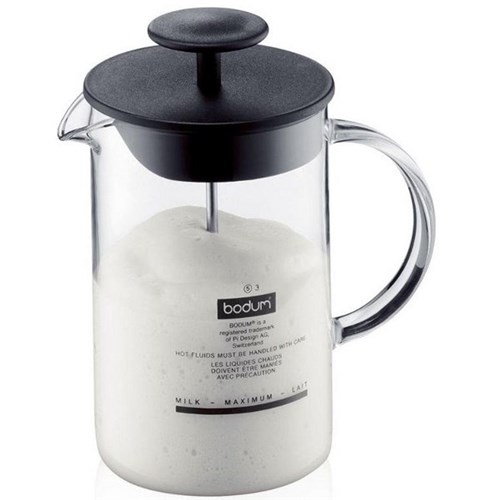 Bodum Latteo Milk Frother with Glass Handle