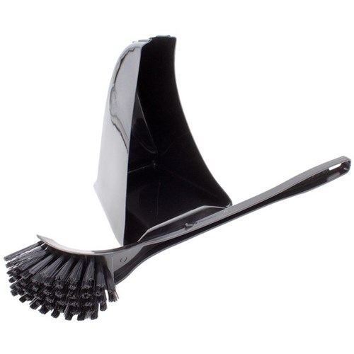 Compass Plastic Toilet Brush Black