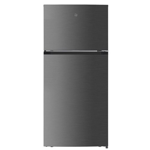 Nero Freestanding Stainless Steel Fridge Freezer 480L Black