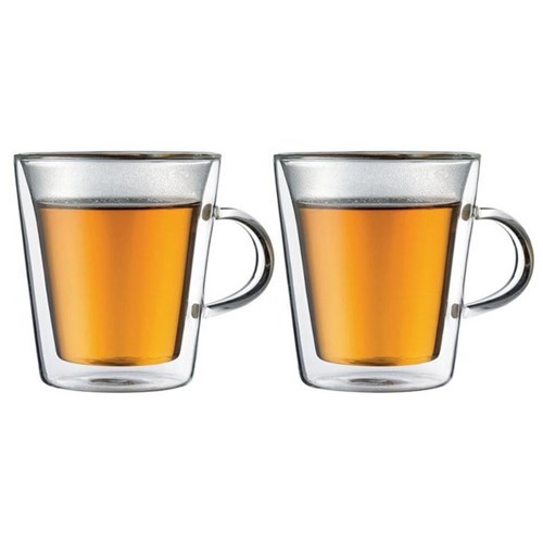 Bodum Canteen Double Wall Glasses 200ml, Box of 2