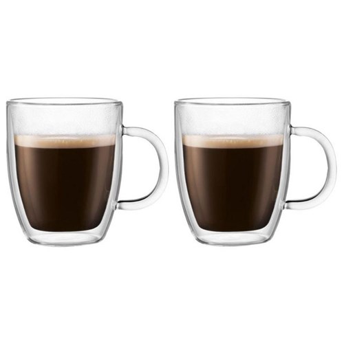 Bodum Bistro Double Wall Glasses 300ml, Box of 2