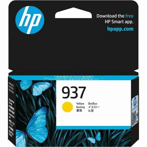 HP 937 Yellow Original Ink Cartridge 4S6W4NA