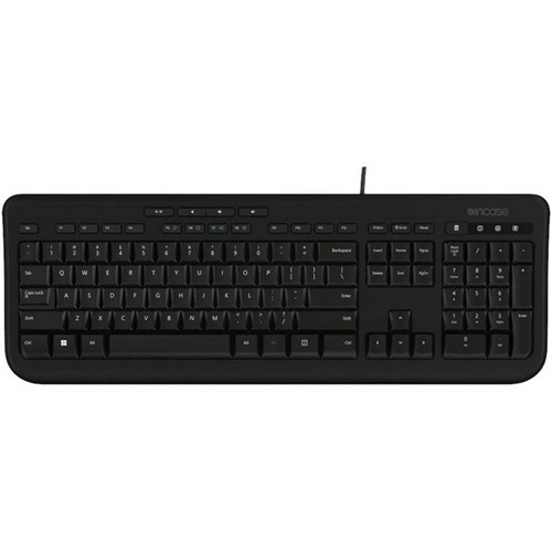 Incase Designed by Microsoft Wired Keyboard 600 Black