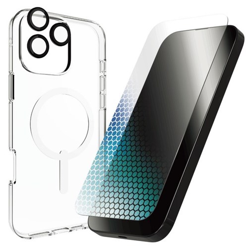 Zagg Apple iPhone 16 Pro Max Invisible Shield Premium Infinity 3-in-1 Bundle