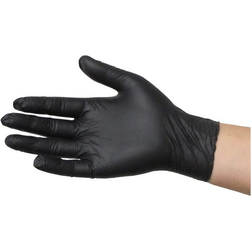 Black Dragon Nitrile Gloves XL Black, Carton of 10 Boxes of 100