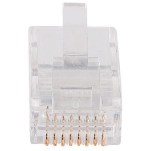 Dynamix RJ45 Cat6 8P8C 2 Piece Modular Plugs, Bag of 20