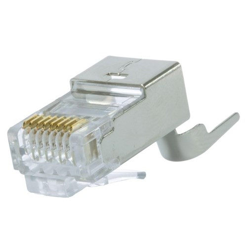 Dynamix Cat6/6A/7 23AWG RJ45 Plug Joiner White, Pack of 20