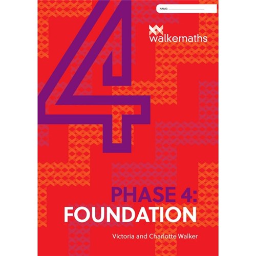Walkermaths Phase 4 Foundation Workbook 9780170497978 (Due December 2025)