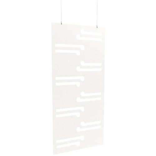 Boyd Acoustic Hanging Carved Panel 1200mm Koru Linen