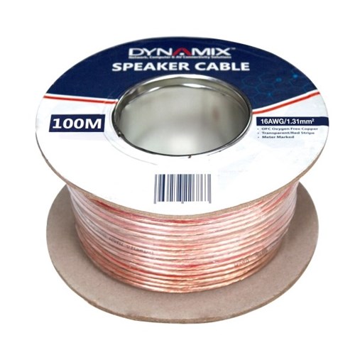 Dynamix 16AWG/1.31mm Speaker Cable 100m