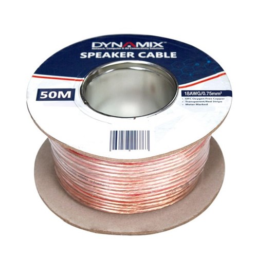 Dynamix 18AWG PCV Speaker Cable 50mm