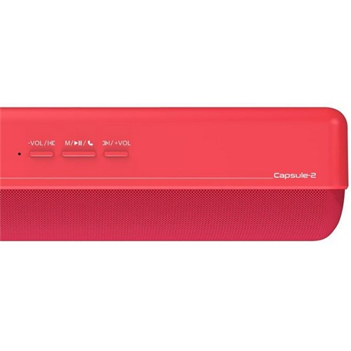 Promate Capsule-2 Wireless Bluetooth HD Portable Speaker Red