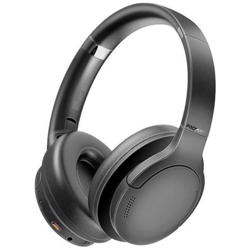 Promate High-Fidelity Stereo Deep Base Bluetooth Wireless Headphones Black
