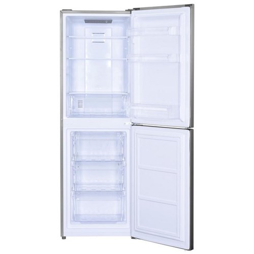 Haier 300 Series Fridge and Freezer 230L Stainless Steel