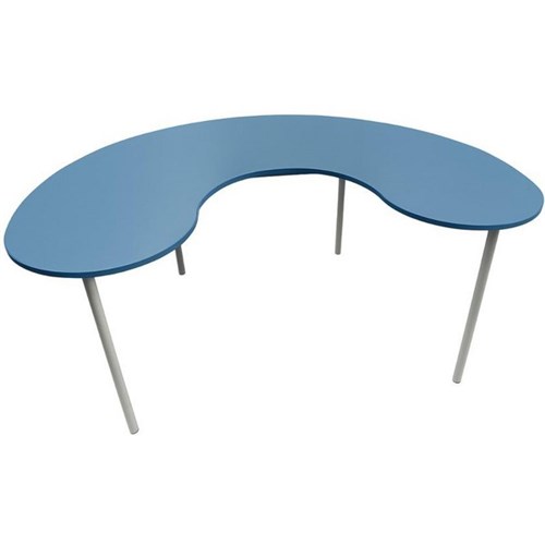 SitRite Network Group Table 1600mm Pro Blue/Sliver