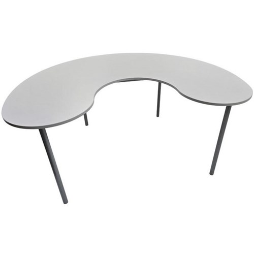 SitRite Network Group Table 1800mm Grey/Sliver