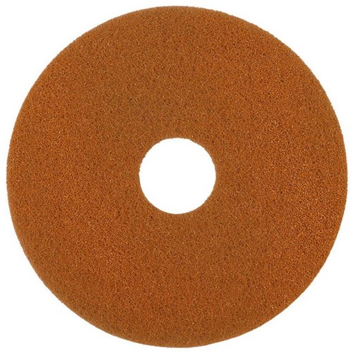 Twister Floor Cleaning Pad 20 Inch Orange, Pack of 2