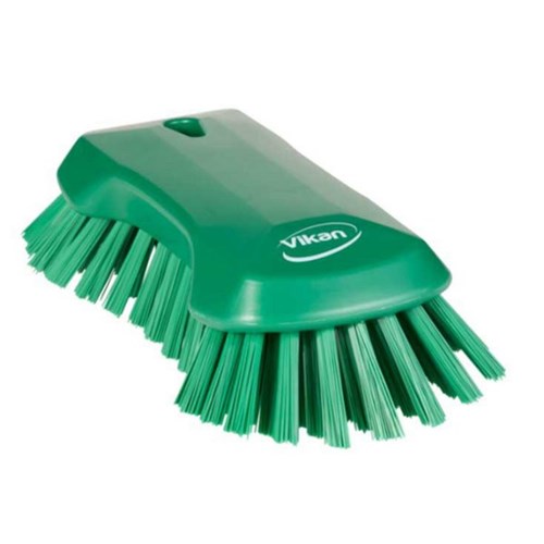 Vikan XL Solid Hand Brush 230mm Green