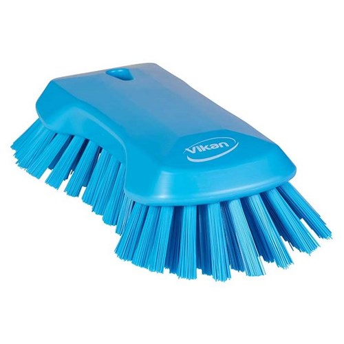 Vikan XL Solid Hand Brush 230mm Blue