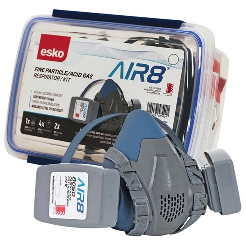 Esko Air8 P2/P3R Half Face Respirator Kit
