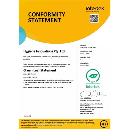 Bio-Crown Urinal Deodoriser Ocean Mist